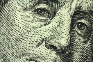 one hundred dollar bill closeup